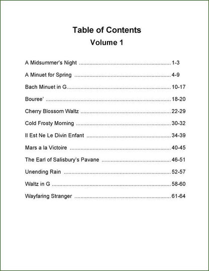 Ellen Pratt - Ensemble Arrangements For The Mountain Dulcimer, Volume 1, photo 2