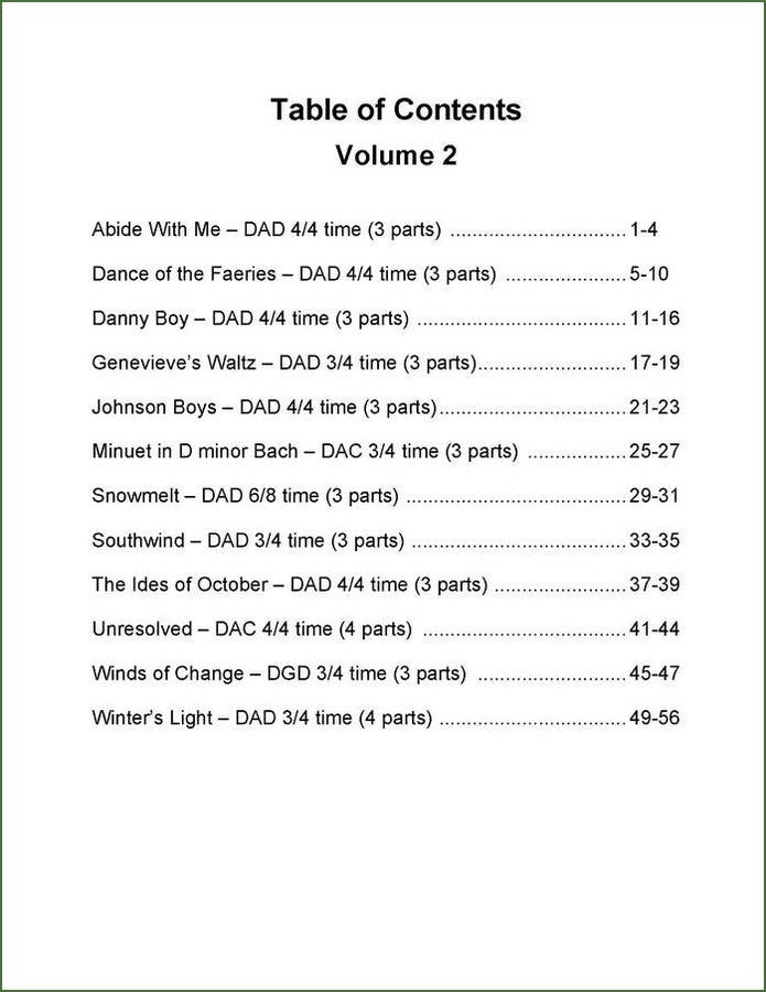 Ellen Pratt - Ensemble Arrangements For The Mountain Dulcimer, Volume 2, photo 2