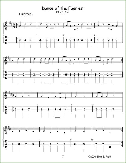 Ellen Pratt - Ensemble Arrangements For The Mountain Dulcimer, Volume 2, photo 4