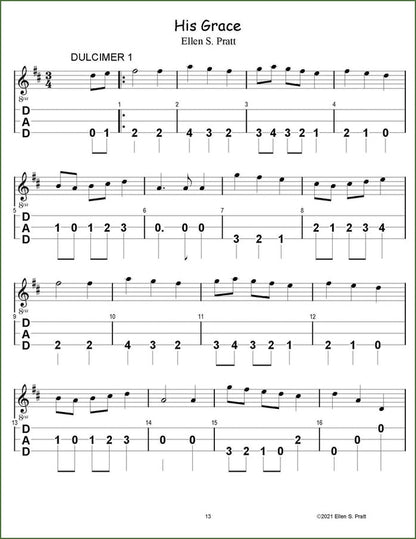Ellen Pratt - Ensemble Arrangements For The Mountain Dulcimer, Volume 4, photo 3