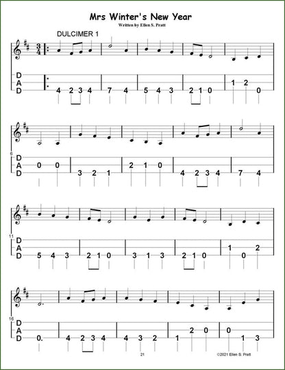 Ellen Pratt - Ensemble Arrangements For The Mountain Dulcimer, Volume 4, photo 4