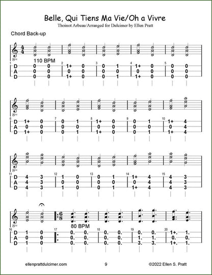 Ellen Pratt - Ensemble Arrangements For The Mountain Dulcimer, Volume 6, photo 3