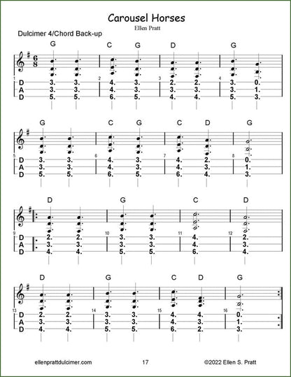 Ellen Pratt - Ensemble Arrangements For The Mountain Dulcimer, Volume 6, photo 4