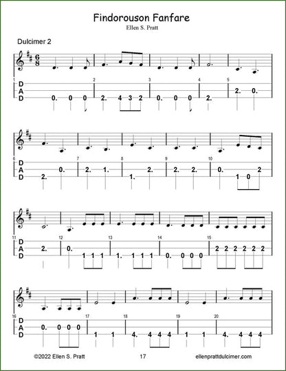 Ellen Pratt - Ensemble Arrangements For The Mountain Dulcimer, Volume 7, photo 4