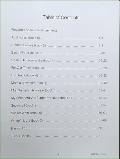 Ellen Pratt - Ensemble Arrangements: Special Edition For The First National Dulcimer Orchestra, photo 2