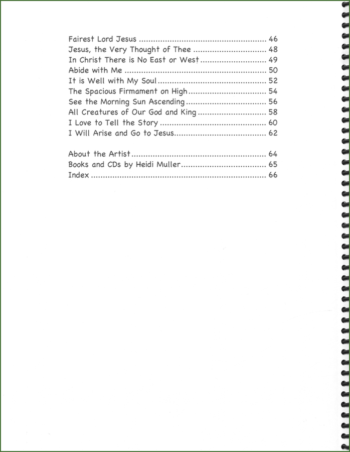 Heidi Muller - Fingerpicked Hymns For The Mountain Dulcimer-Folkcraft Instruments