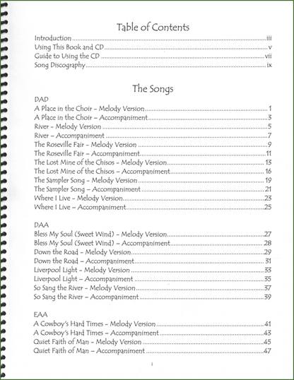 Heidi Muller - So Sang The River: Songs Of Bill Staines, Vol. I-Folkcraft Instruments