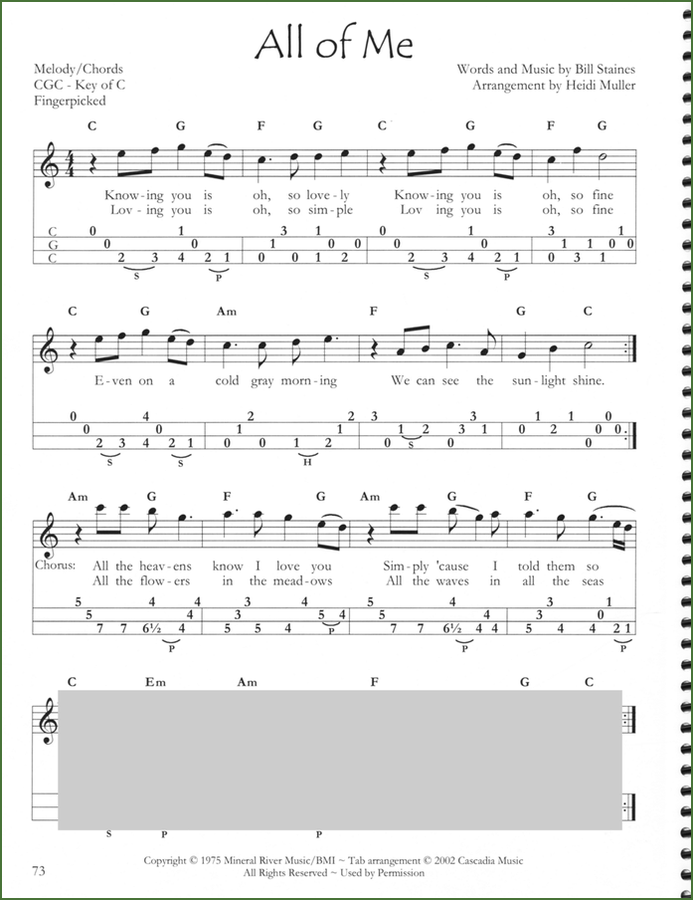 Heidi Muller - So Sang The River: Songs Of Bill Staines, Vol. I-Folkcraft Instruments