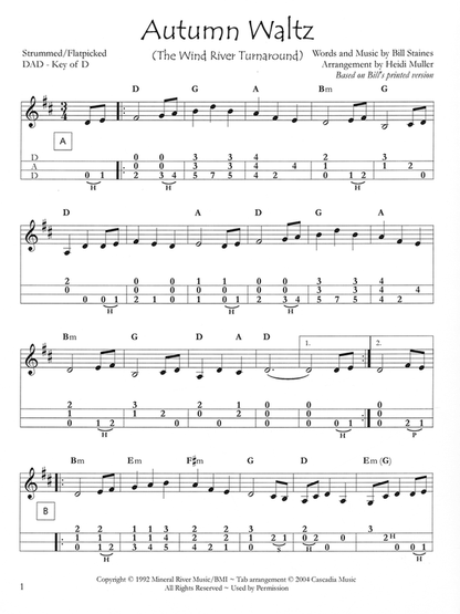Heidi Muller - Spirit Song: Songs Of Bill Staines, Vol. II-Folkcraft Instruments