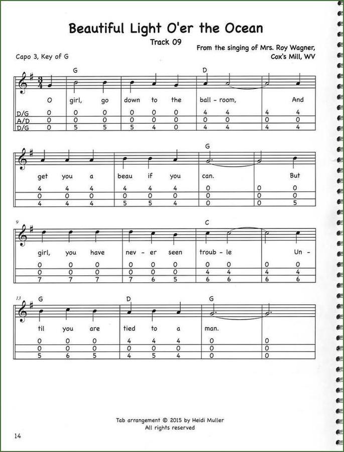 Heidi Muller - West Virginia Fiddle Tunes & Songs Arranged For Mountain Dulcimer-Folkcraft Instruments