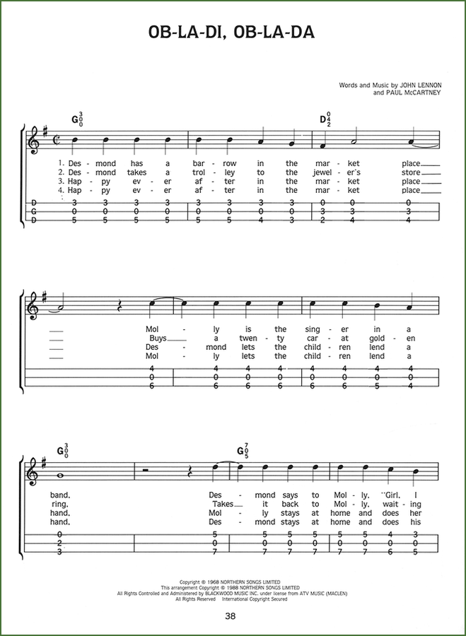 Hits Of The Beatles For Mountain Dulcimer-Folkcraft Instruments