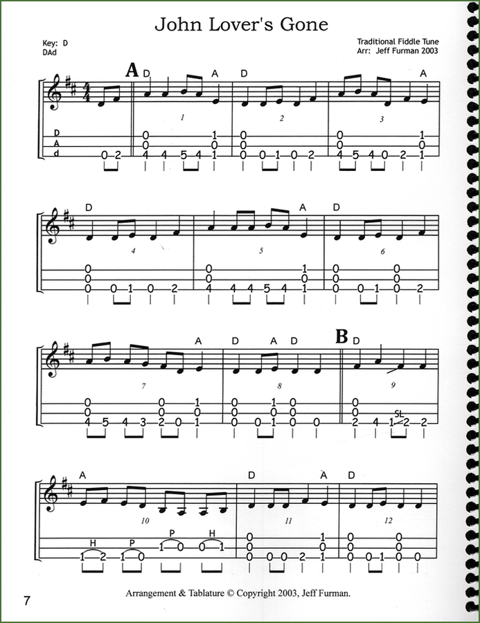 Jeff Furman - Dulcimer Jam (A Collection Of Old-Time Fiddle Tunes For The Mountain Dulcimer), photo 3