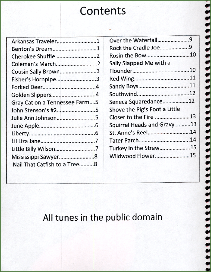 Jim Miller - 30 Favorite Old Time Jam Tunes, mountain dulcimer songbook, photo 2