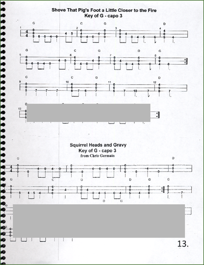 Jim Miller - 30 Favorite Old Time Jam Tunes, mountain dulcimer songbook, photo 3
