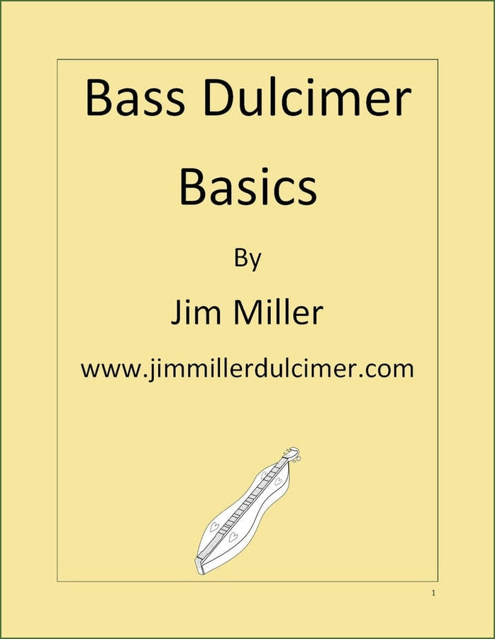 Cover of Jim Miller - Bass Dulcimer Basics