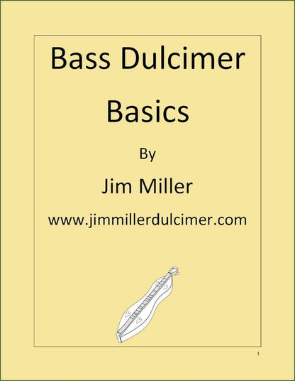 Cover of Jim Miller - Bass Dulcimer Basics