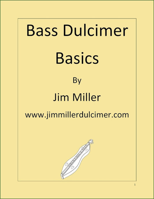 Cover of Jim Miller - Bass Dulcimer Basics