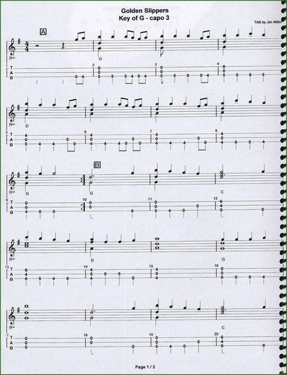 Jim Miller - Beyond D: 18 Tunes In "A" And "G", mountain dulcimer songbook, photo 3
