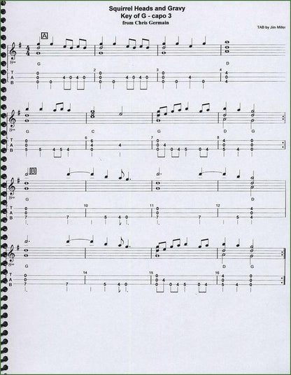 Jim Miller - Beyond D: 18 Tunes In "A" And "G", mountain dulcimer songbook, photo 4