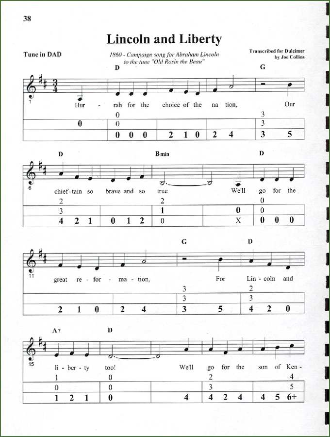 Joe Collins - Civil War Songs For The Mountain Dulcimer, photo 5