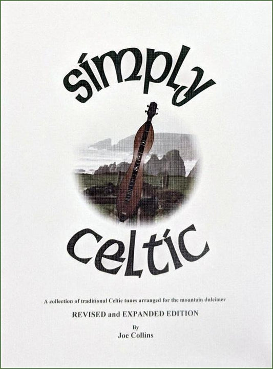 Cover of Joe Collins - Simply Celtic, mountain dulcimer songbook