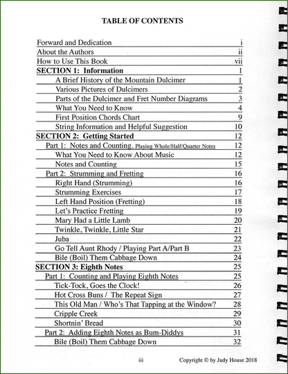Judy House And Carol Crocker - Beginner's Guide To Mountain Dulcimer, Book 1, photo 2
