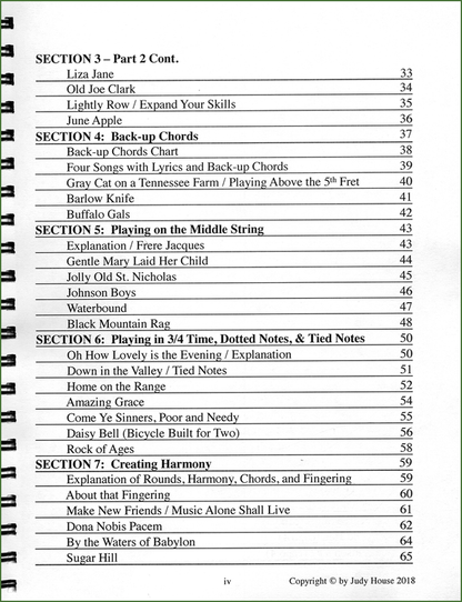 Judy House And Carol Crocker - Beginner's Guide To Mountain Dulcimer, Book 1, photo 3