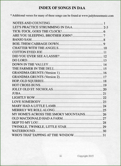 Judy House And Carol Crocker - Dulcimers In The School, Student Edition-Folkcraft Instruments