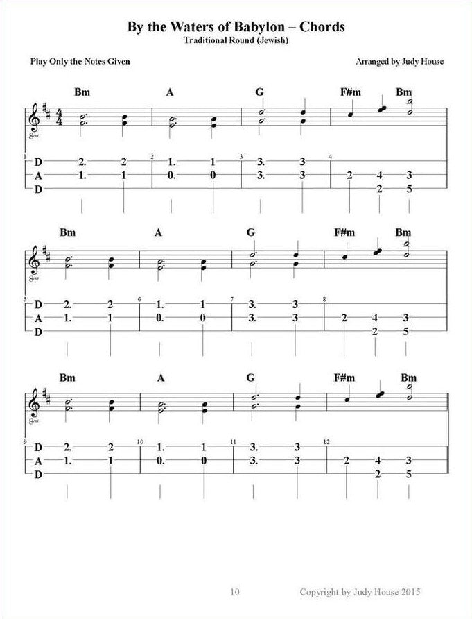 Judy House And Kirk House - The Whole Is Greater Than The Sum Of Its Parts, Book 1, mountain dulcimer songbook, photo 3