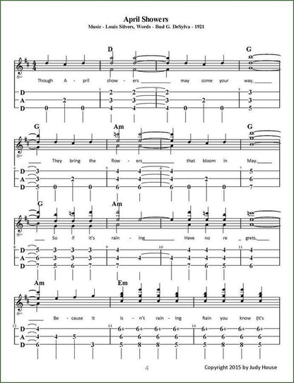 Judy House - Favorite Sing-Along Songs For The Mountain Dulcimer, photo 4