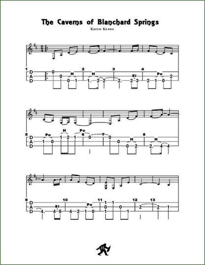 Karen Keane - Lullabayou: A Collection Of Original Finger Or Flat Picking Music For The Mountain Dulcimer, photo 4