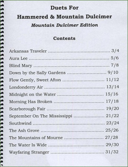 Larry Conger And Linda Thomas - Duets For Hammered & Mountain Dulcimer, photo 2