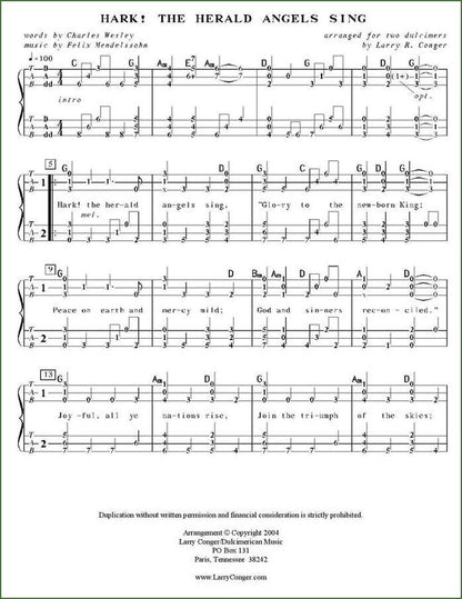 Larry Conger - Christmas Duets For Mountain Dulcimer, photo 4