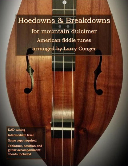 Cover of Larry Conger - Hoedowns & Breakdowns For Mountain Dulcimer