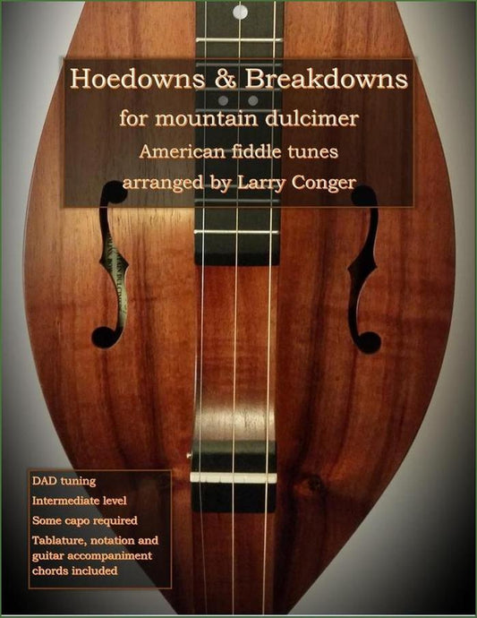 Cover of Larry Conger - Hoedowns & Breakdowns For Mountain Dulcimer