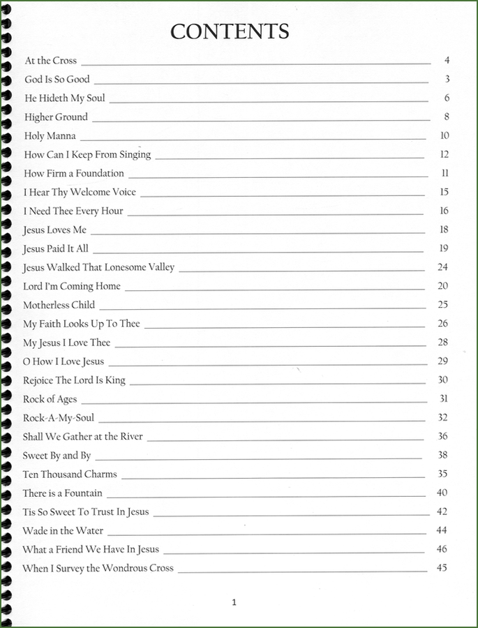 Larry Conger - Hymns, Spirituals, And Sacred Songs, mountain dulcimer songbook, photo 2