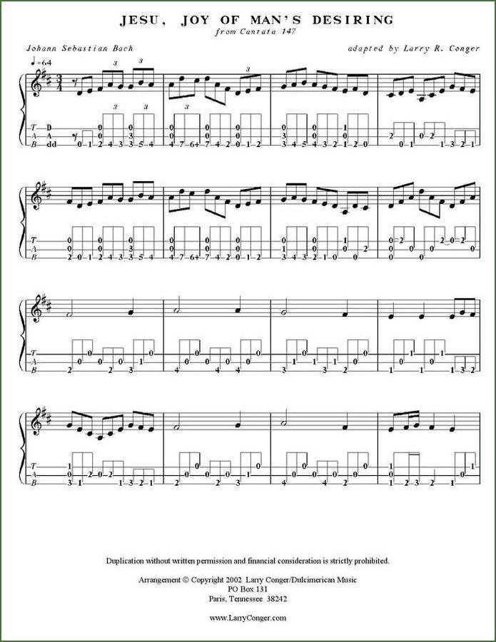 Larry Conger - Traditional Wedding Classics For Mountain Dulcimer, photo 3