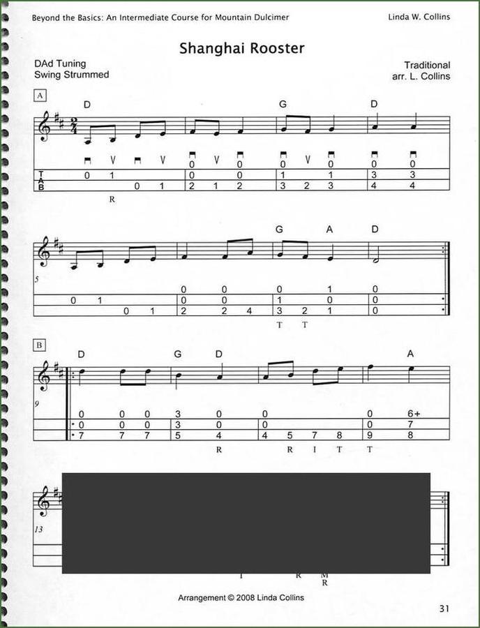 Linda Collins - Beyond The Basics - An Intermediate Course For Mountain Dulcimer-Folkcraft Instruments
