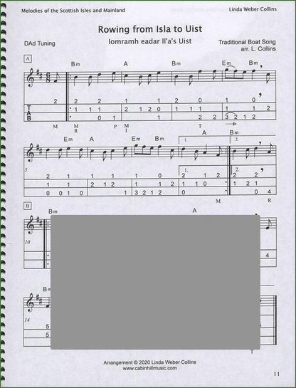 Linda Collins - Melodies Of The Scottish Isles (And Mainland), mountain dulcimer songbook, photo 4