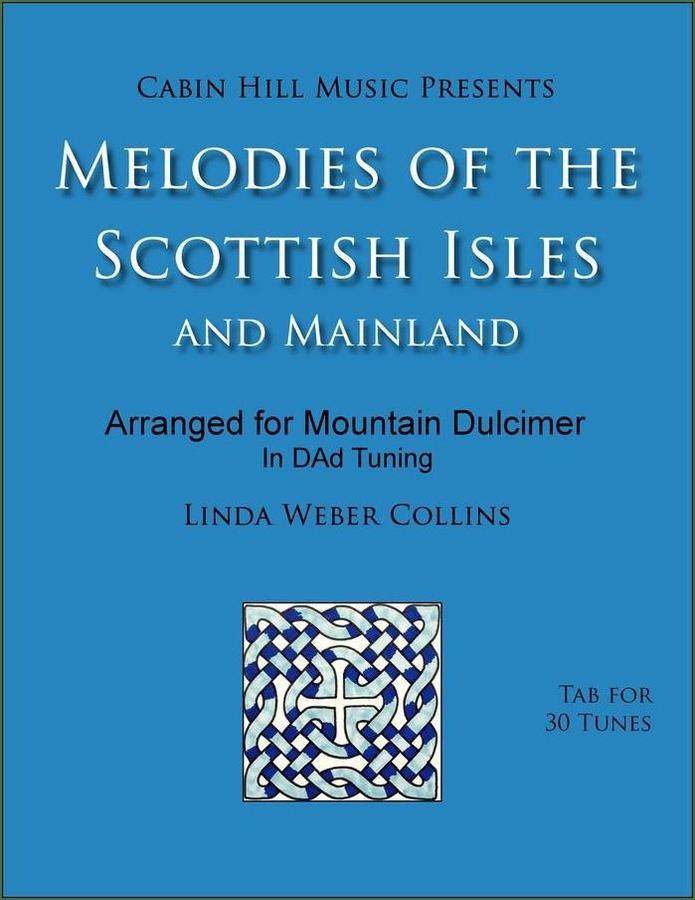 Cover of Linda Collins - Melodies Of The Scottish Isles (And Mainland), mountain dulcimer songbook