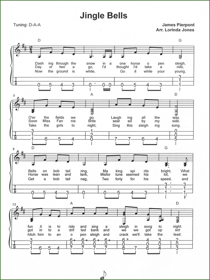 Lorinda Jones - Advanced Arrangements In DAA Tuning-Folkcraft Instruments