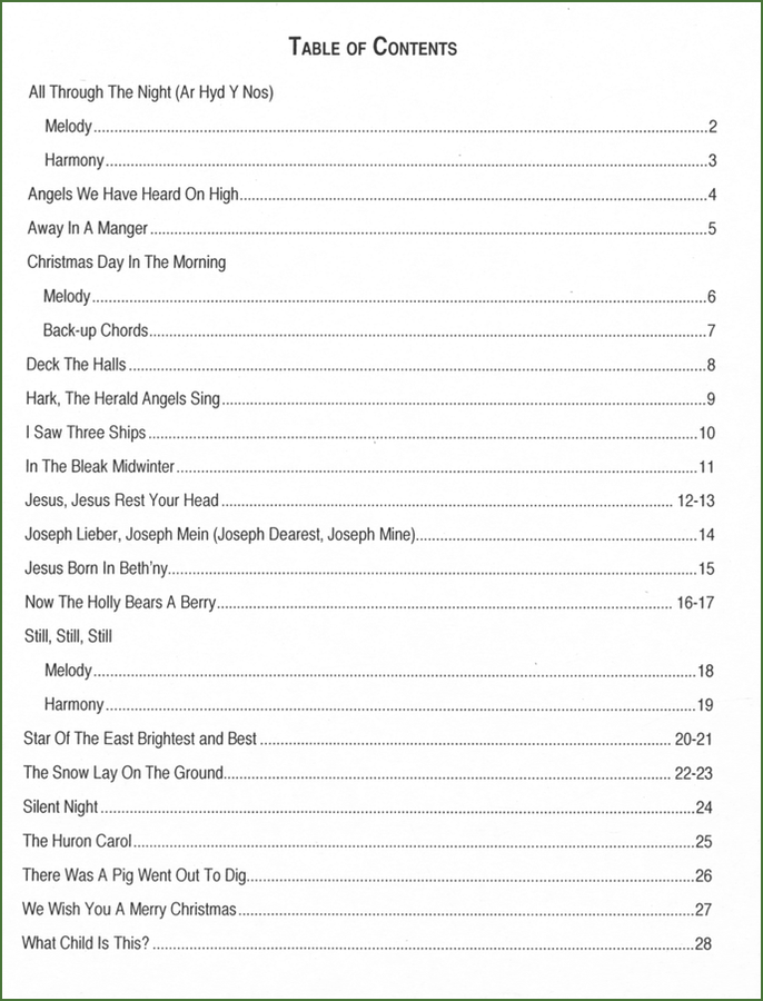 Lorinda Jones - Christmas Solos And Duets For The Mountain Dulcimer-Folkcraft Instruments