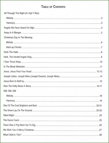 Lorinda Jones - Christmas Solos And Duets For The Mountain Dulcimer-Folkcraft Instruments