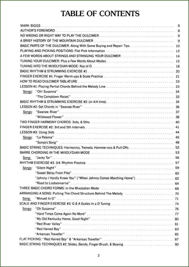 Mark Biggs - Complete Dulcimer Handbook-Folkcraft Instruments