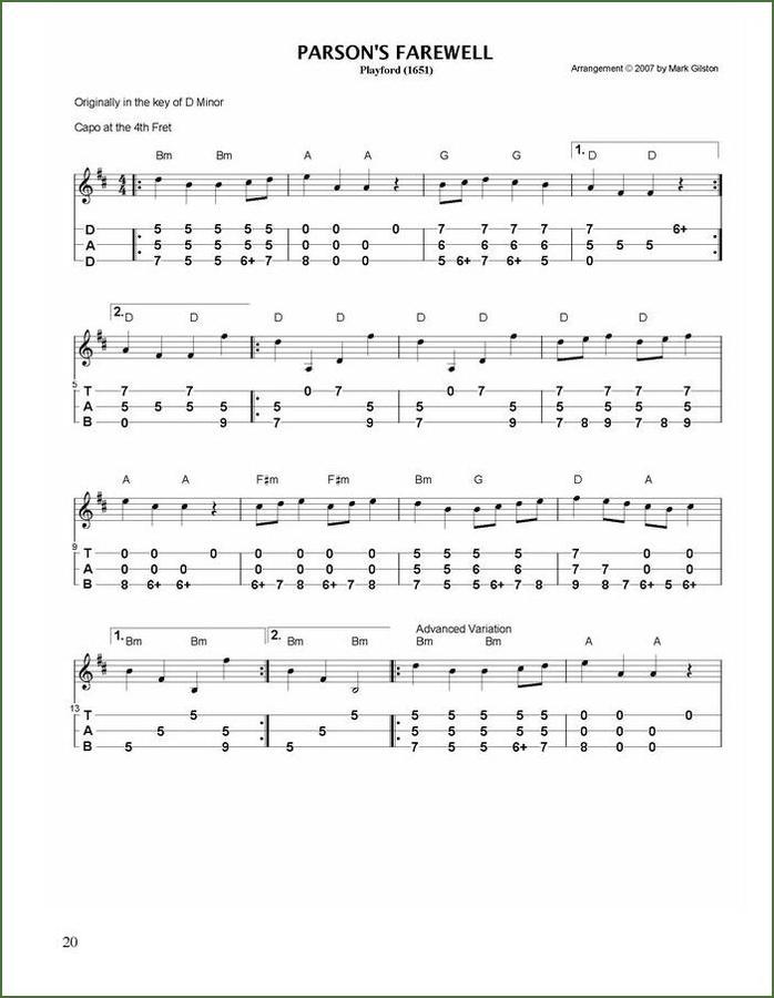 Mark Gilston - English Country Dance Tunes For Dulcimer, Volume 1, photo 4