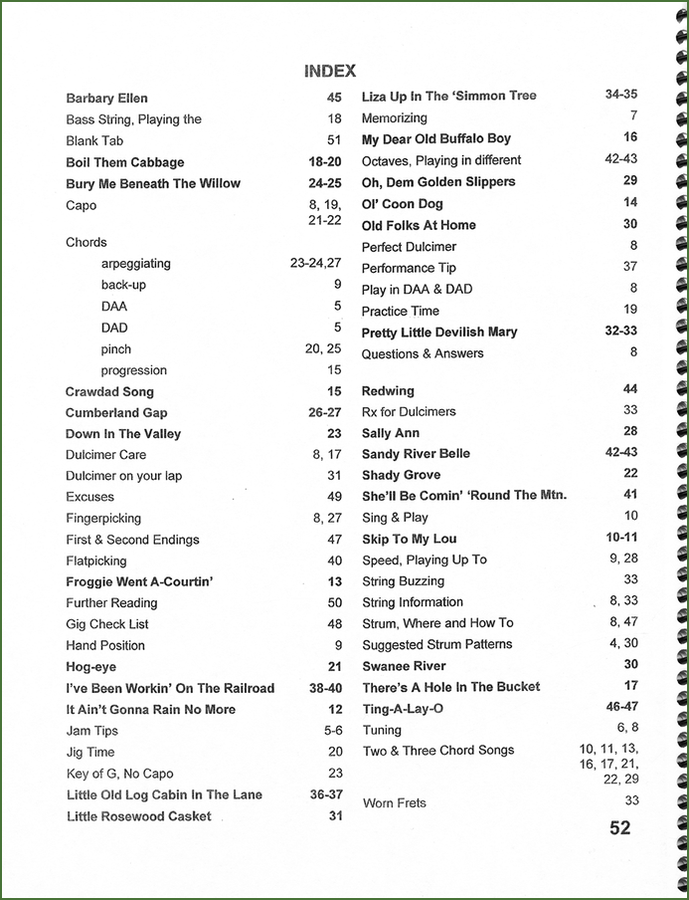 Maureen Sellers - My Teaching Book For Appalachian Dulcimer, Volume Two-Folkcraft Instruments