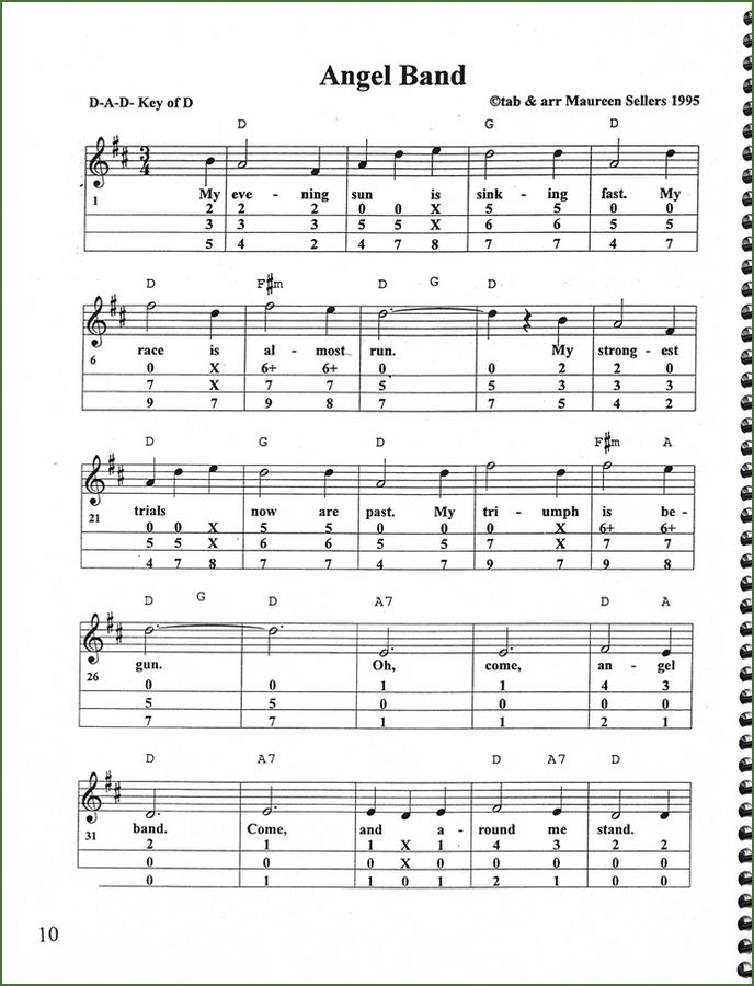 Maureen Sellers - Simply Gospel, Book One-Folkcraft Instruments