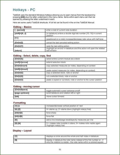 Melanie Johnston - TablEdit Manual, PC Edition, mountain dulcimer instruction book, photo 7