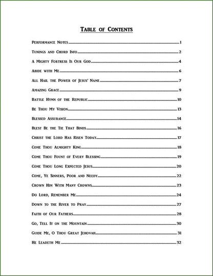 Michael Wood - A Dulcimer Hymn Collection: Traditional Hymns And Spirituals For Mountain Dulcimer, DAA Version, photo 2