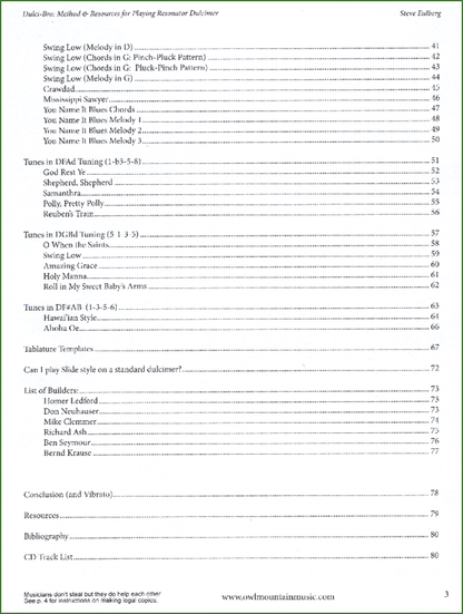 Steve Eulberg - Dulci-Bro: Method And Resources For Playing Resonator Dulcimer, photo 3